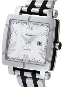 Mens Tiffany Atlas Stainless Steel Automatic