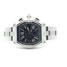 Mens Cartier Roadster XL Chrono Chronograph Stainless Steel Automatic