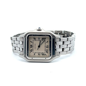 Mens Cartier Panthère Panther Midsize Stainless Steel